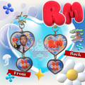 LINKED HEART BTS KEYCHAIN