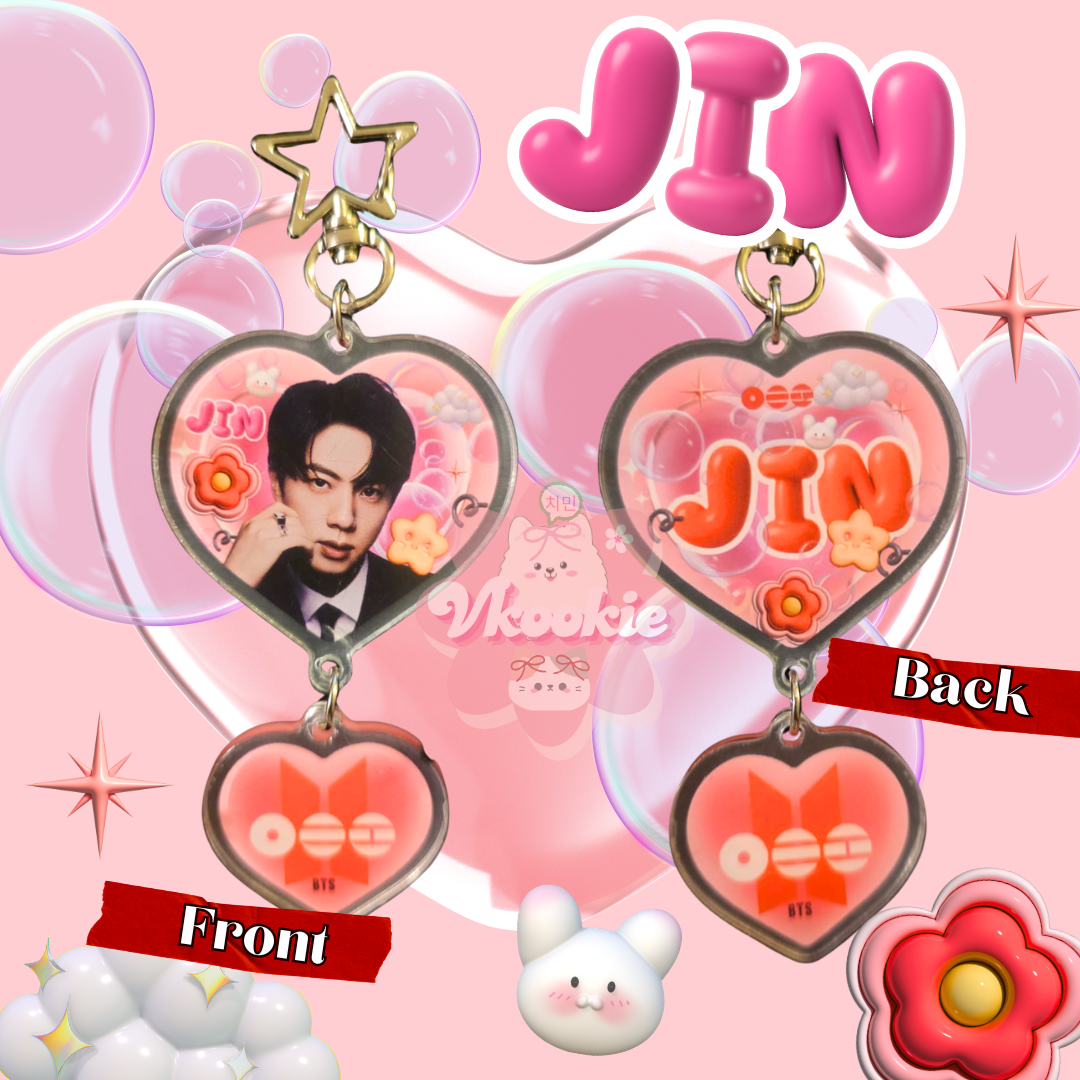 LINKED HEART BTS KEYCHAIN