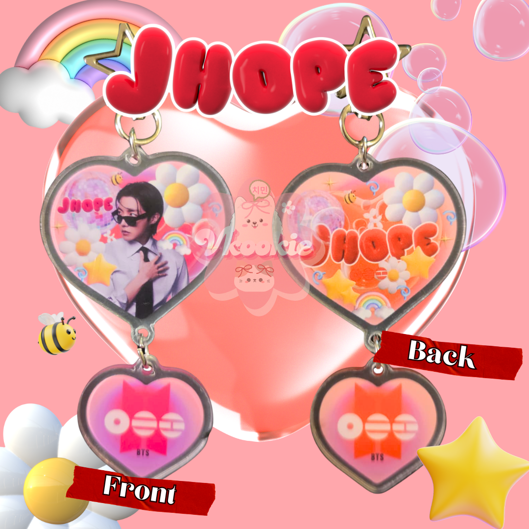 LINKED HEART BTS KEYCHAIN