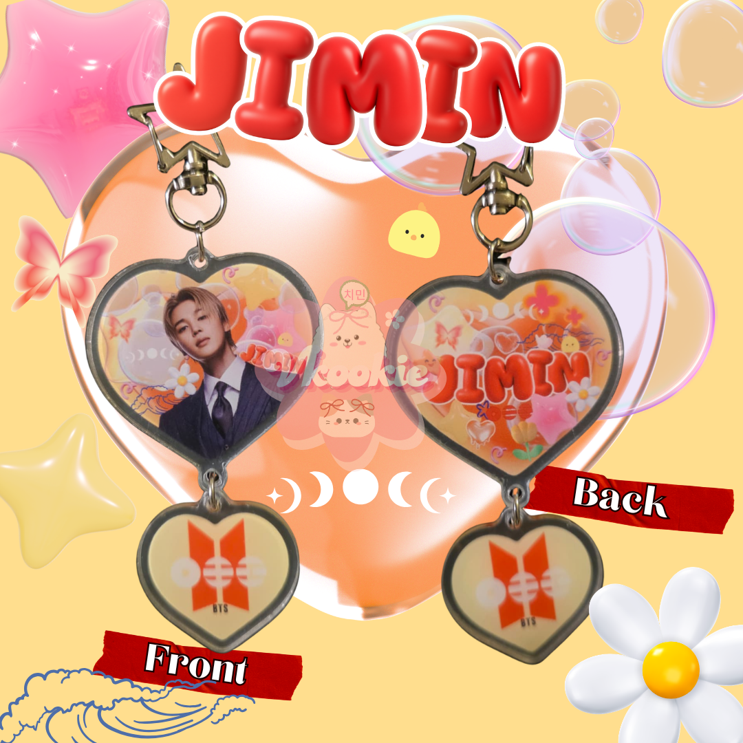 LINKED HEART BTS KEYCHAIN