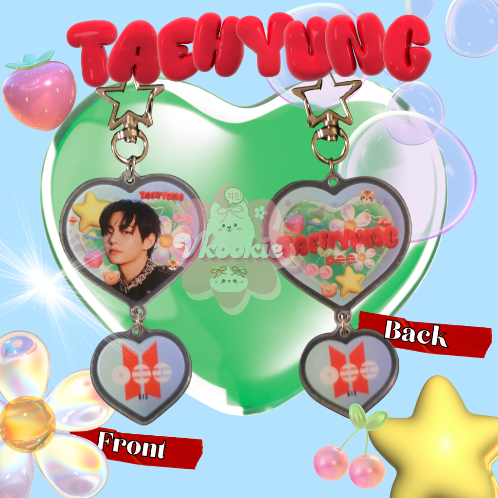 LINKED HEART BTS KEYCHAIN