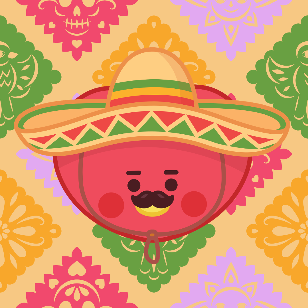 BT21 SOMBRERO KEYCHAIN