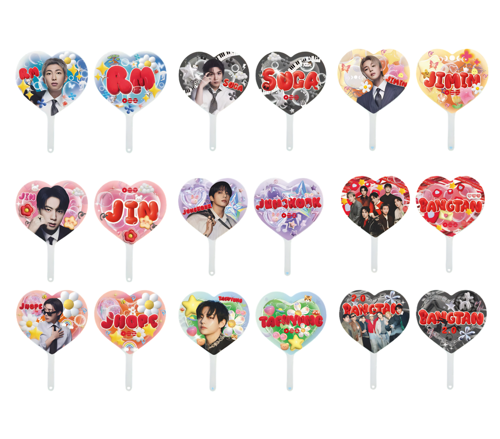 BTS Heart Pickets - ARIRANG Edition