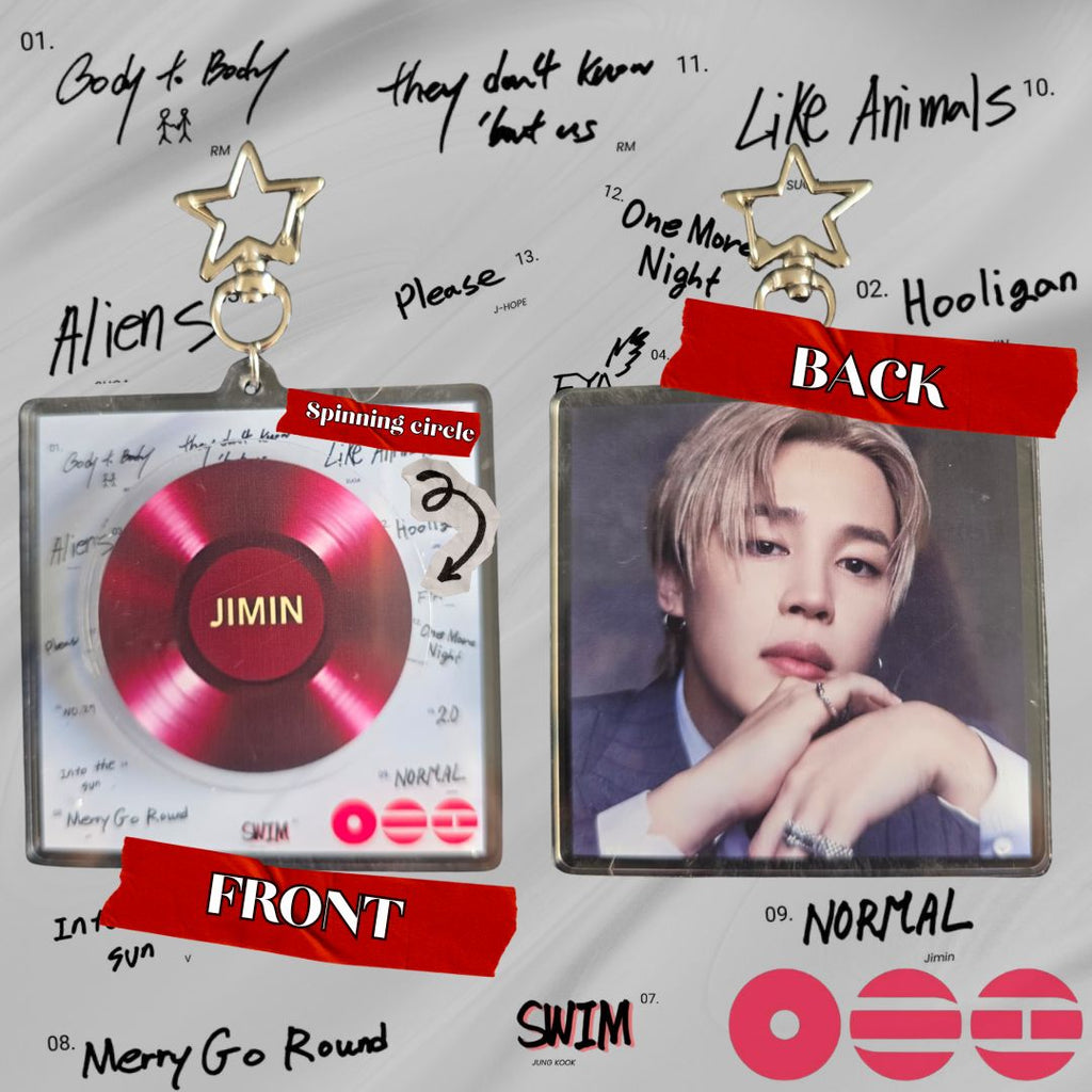 BTS Arirang Vinyl Keychain