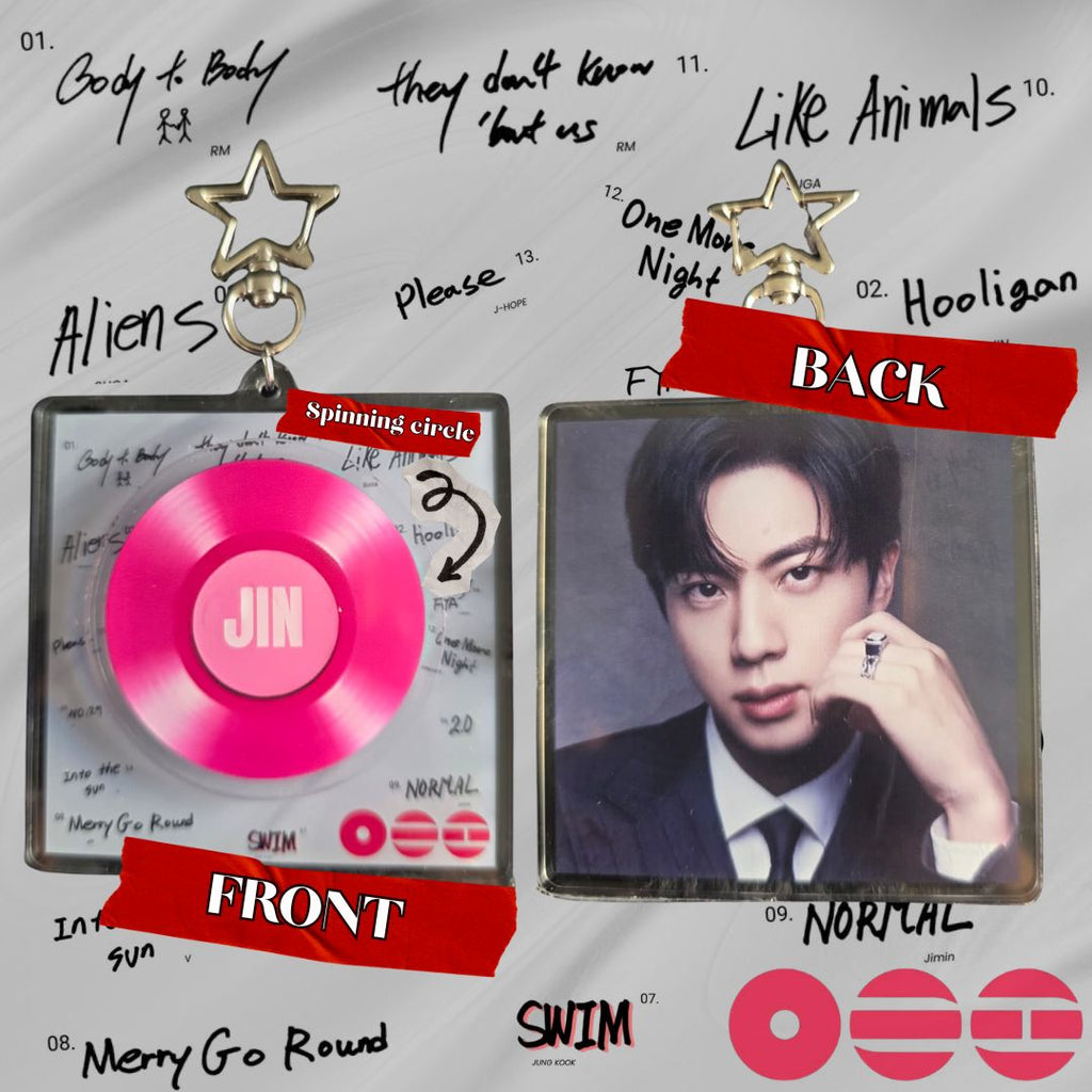 BTS Arirang Vinyl Keychain