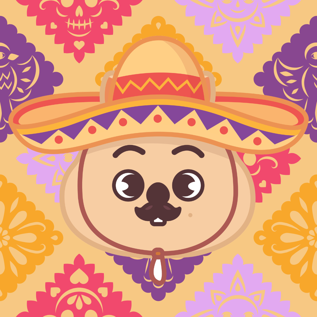 SOMBERO SKZOO KEYCHAIN